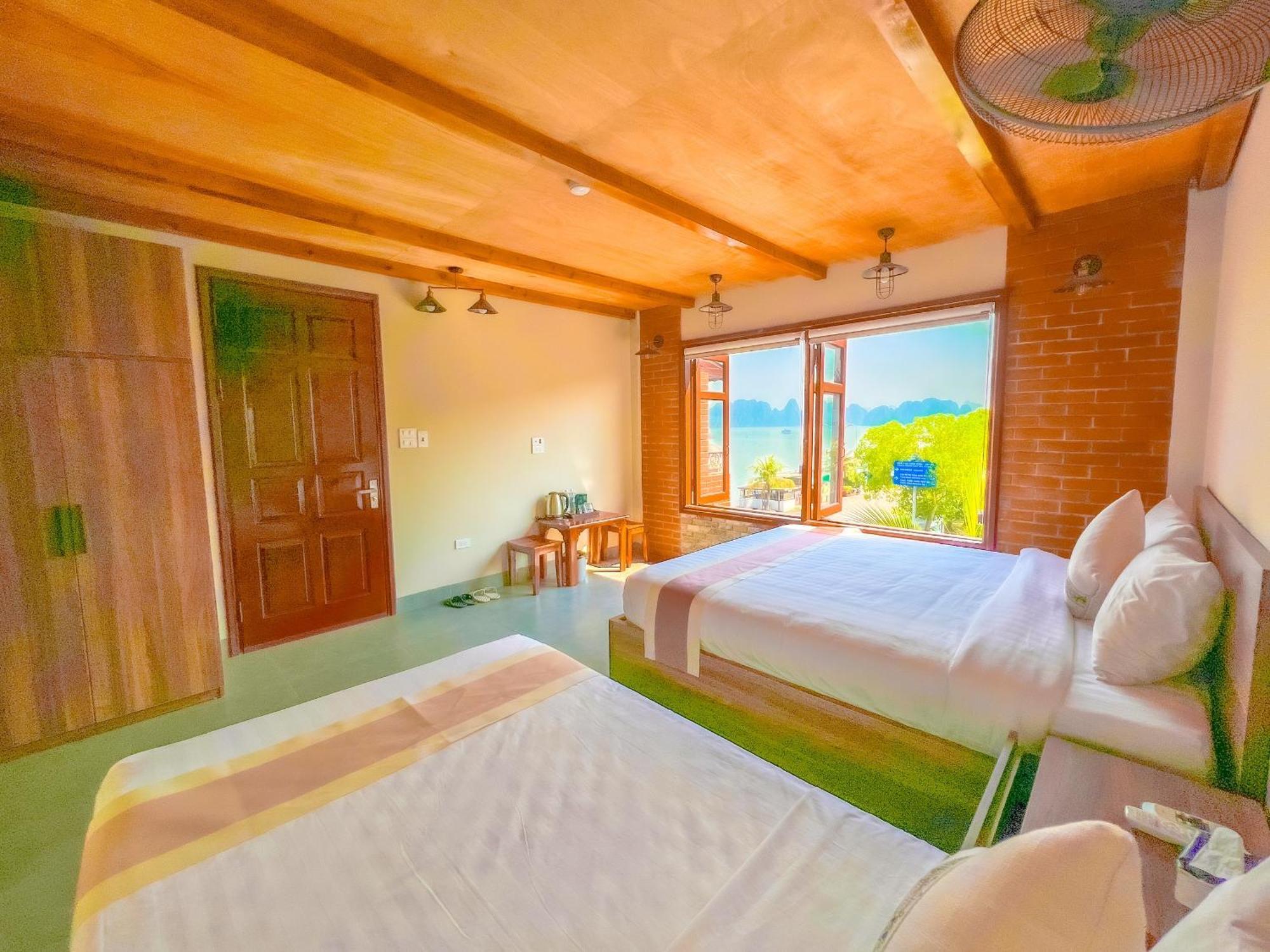 Canh Buom Homestay - Tuan Chau Ha Long Exterior foto