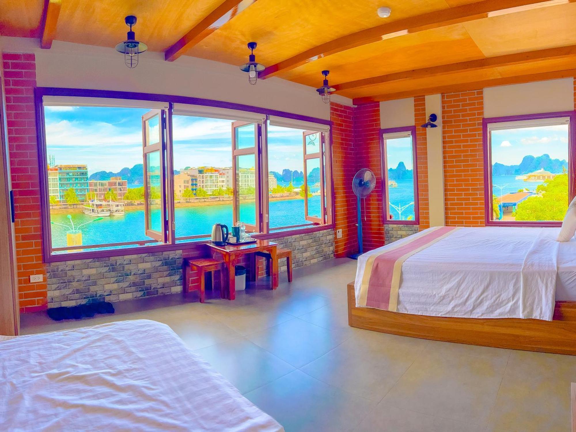 Canh Buom Homestay - Tuan Chau Ha Long Exterior foto