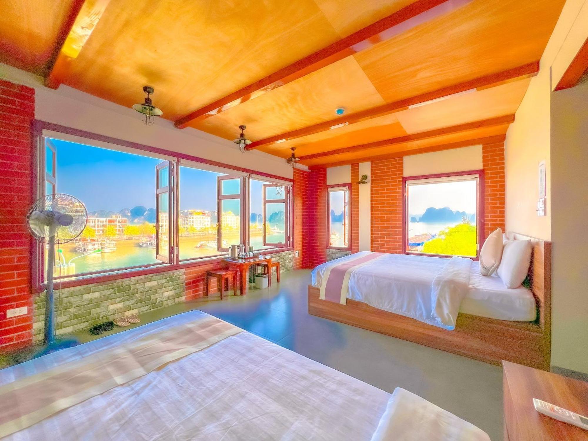 Canh Buom Homestay - Tuan Chau Ha Long Exterior foto